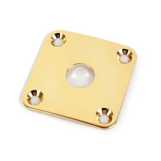 Montreux Jackplate Square Brass GD No.8836 ジャックプレート