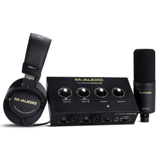 M-AUDIO M-Track Duo HD Producer Pack 2in/2out USB-C オーディオインターフェイス
