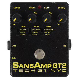 TECH21【中古】 TECH21 SansAmp GT2 アンプシミュレーター ギターエフェクター