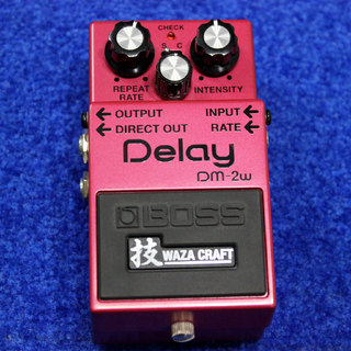 BOSS DM-2W  Delay WAZA CRAFTシリーズ アナログディレイ MADE IN JAPAN です。