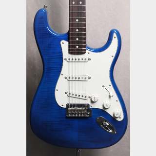 Fender ISHIBASHI FSR Made in Japan HybridII Stratocaster Curly Maple Top Translucent Blue 【横浜店】