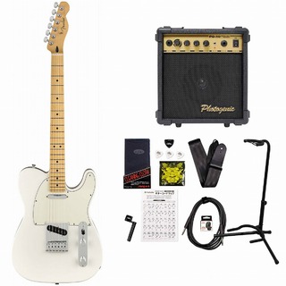 FenderPlayer Series Telecaster Polar White Maple PG-10アンプ付属エレキギター初心者セット【WEBSHOP】