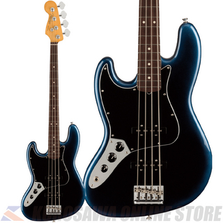 Fender American Professional II Jazz Bass Left-Hand, Rosewood, Dark Night 【小物プレゼント】(ご予約受付中)