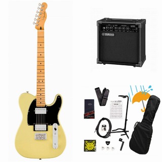 Fender Player II Telecaster HH Maple FB Hialeah Yellow エレキギター YAMAHA GA15IIアンプ付属初心者セットR【W