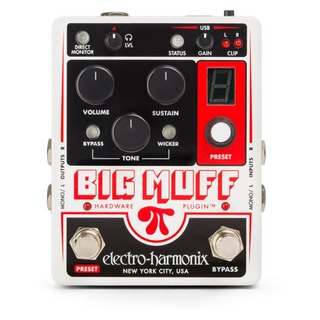 Electro-HarmonixBig Muff Pi Hardware Plugin ハードウェアプラグイン ギターエフェクター