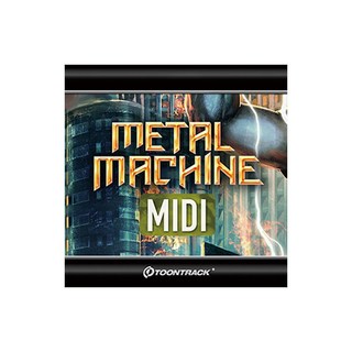 TOONTRACK DRUM MIDI - METAL MACHINE(オンライン納品専用)※代引きはご利用いただけません
