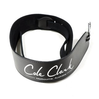 Cole Clark STRAP - LEATHER - Black with Silver コールクラーク ストラップ【横浜店】