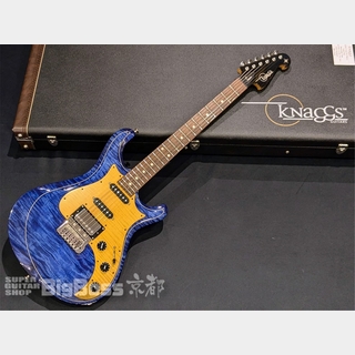 Knaggs Guitars Severn Trem HSS #1511 / Ocean Blue/xPurf