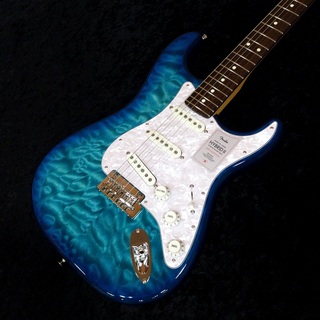 Fender2024 Collection Made in Japan Hybrid II Stratocaster Quilt Aquamarine