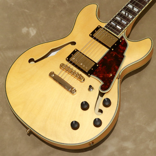 D'Angelico Deluxe Series Deluxe Mini DC , Satin Honey