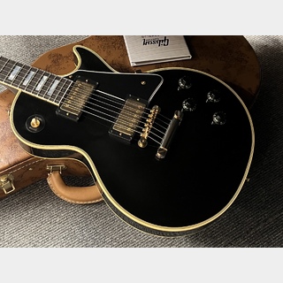 Gibson Custom Shop 【ラスト入荷予定!】Murphy Lab 1957 Les Paul Custom 2-Pickup Ultra Light Aged (#742086) Ebony