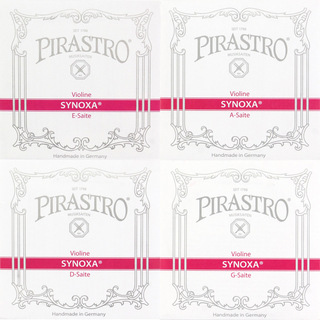 Pirastro Synoxa 4/4サイズ用バイオリン弦セット E線ループエンド