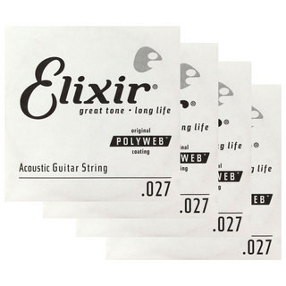 Elixirエリクサー 13127/027弦×4本