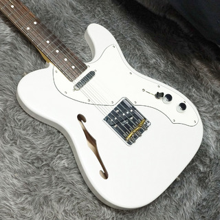 FenderMade in Japan Limited Telecaster Thinline RW Kusumi White