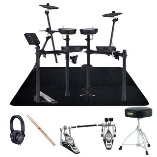 Roland TD-07DMK TAMAツインペダル・すぐに使えるスターターセットT130 w/SELVAマット【WEBSHOP】