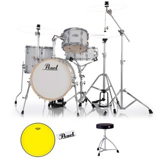 Pearl MT564/C-D #33 PURE WHITE ｗ/REMO Color Tone イエロー パック ドラムスローンセット【WEBSHOP】