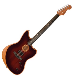 Fender フェンダー American Acoustasonic Jazzmaster Bourbon Burst エレクトリックアコースティックギター