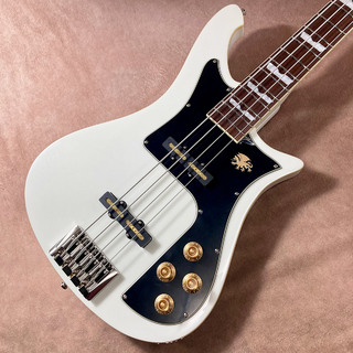 Baum Guitars Nidhogg Bass, Vintage White