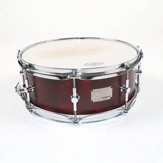 canopus 【中古】 スネアドラム カノウプス CANOPUS BR-1455 Bitter Brown Oil バーチシェル 14x5.5