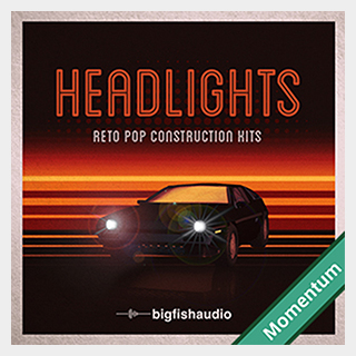 bigfishaudio HEADLIGHTS - RETRO POP CONSTRUCTION KITS MMT