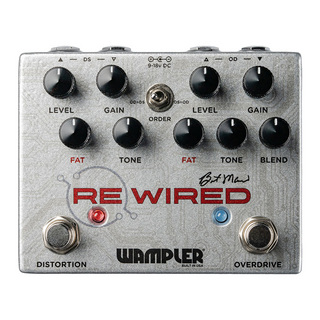 Wampler Pedals RE WIRED 【Brent MasonシグネチャーモデルのOD/DIST】 【ご予約】