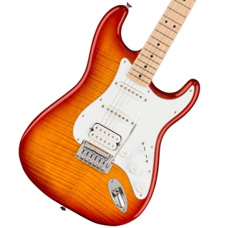 Squier by FenderAffinity Series Stratocaster FMT HSS Maple Fingerboard White Pickguard Sienna Sunburst フェンダー【