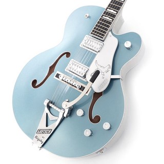 Gretsch G6136T-140 LTD 140th Falcon Hollow Body with String-Thru Bigsby (Two-Tone Stone Platinum/Pure Pla...