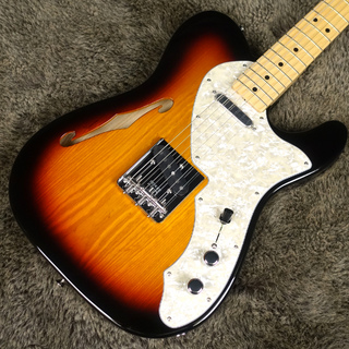 Fender FSR Made In Japan Traditional II 60s Telecaster Thinline 3-Color Sunburst