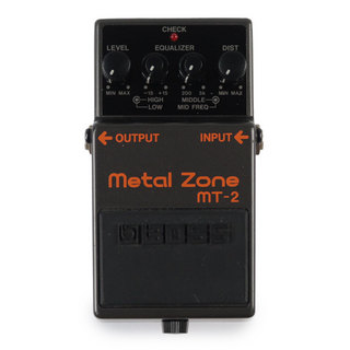 BOSS 【中古】メタルゾーン エフェクター BOSS MT-2 Metal Zone ボス ギターエフェクター