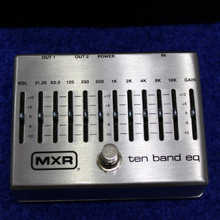 MXR M108 Ten Band EQ 10バンドイコライザーです。