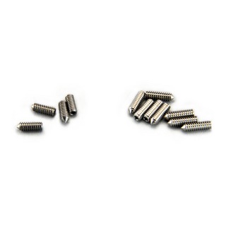 MontreuxSaddle height screw set inch Stainless Cone Point 12 No.9250 弦高調整用イモネジ