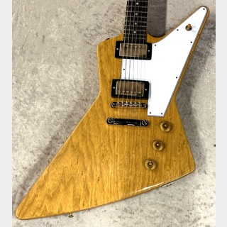 Gibson Custom Shop 1958 Korina Explorer Reissue "White Pickguard" Natural VOS s/n 841096 【4.33kg】