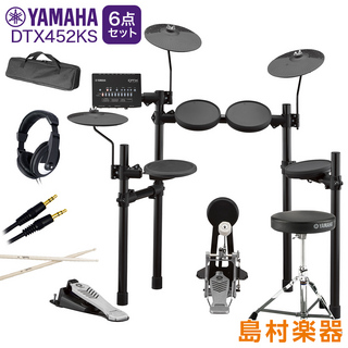 YAMAHA DTX452KS 自宅練習7点セット 電子ドラムセット 【島村楽器WEBSHOP限定】