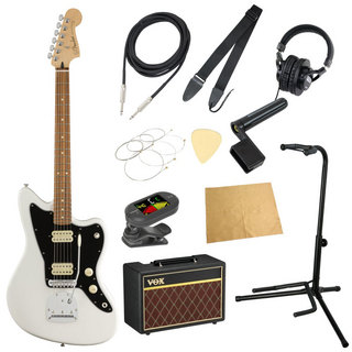 FenderFender Player Jazzmaster PF Polar White エレキギター VOXアンプ付 11点セット