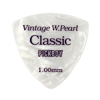 PICKBOY GP-24/100 Vintage Classic White Pearl 1.00mm ギターピック×50枚