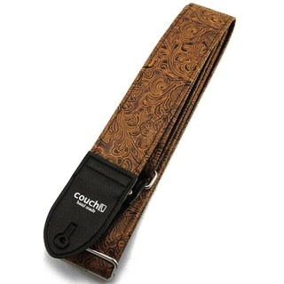 Couch Guitar Strap Light Brown Western