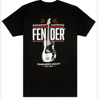 Fender P Bass T-Shirt, Black, L 【御茶ノ水本店】