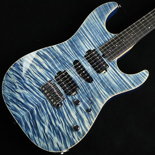 T's GuitarsDST-Pro22 Exotic Maple Trans Blue Denim　S/N：032785 【選定材オーダー品】【未展示品】