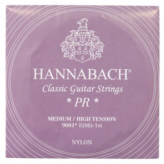 HANNABACH Silver200 9001 MEDIUM/HIGH 1弦 ミディアムハイテンション バラ弦 クラシックギター弦
