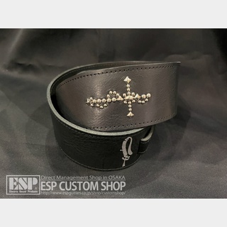 Grande uomo Studs Strap  "Redemption"  /  栃木レザー Black