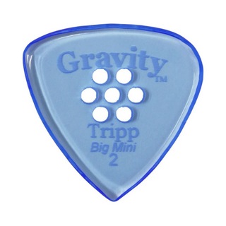 Gravity Guitar Picks Tripp -Big Mini Multi-Hole- GTRB2PM 2.0mm Blue ピック