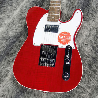 Squier by FenderAffinity Series Telecaster FMT SH Crimson Red Transparent