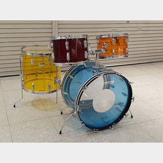 Ludwig 【激レア・VINTAGE】78'-79'  Vistalite Jelly Beans 4点Set 22",12",13",16"