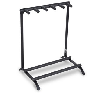 WarwickRS 20881 B/1 FP Multiple Guitar Rack Stand - for 5 Electric Guitars Basses， Flat Pack