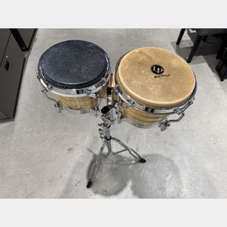 パール、ボンゴ(スタンド付)、中古、ラテン、パーカッション