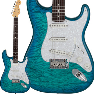 FenderMade in Japan Hybrid II 2024 Collection Stratocaster Quilt Aquamarine エレキギター ストラトキャスタ