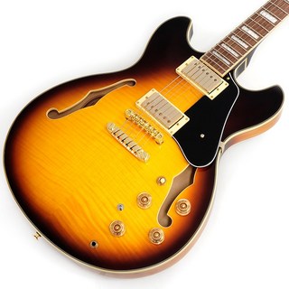 Ibanez JSM10EM-TTB (Two-tone Burst) [John Scofield Model] [SPOT MODEL]