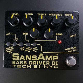 TECH21SANSAMP BASS DRIVER DI V2 / ベース用プリアンプ【現物画像】