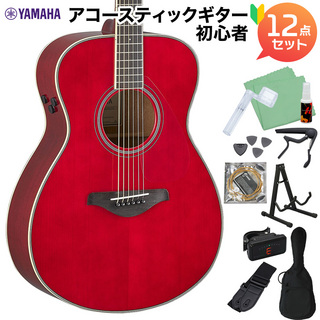 YAMAHA Trans Acoustic FS-TA RR トランスアコースティックギター初心者12点セット