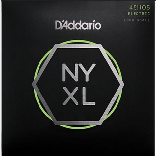 D'Addario NYXL Series Bass Strings NYXL45105 Long Scale, Light Top / Med Bottom 45-105【渋谷店】